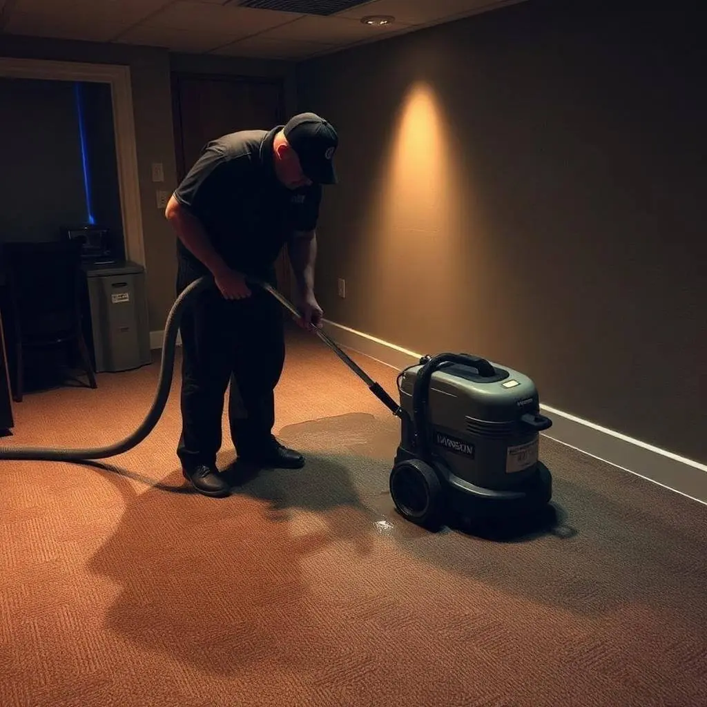 Wet Carpet Restoration
